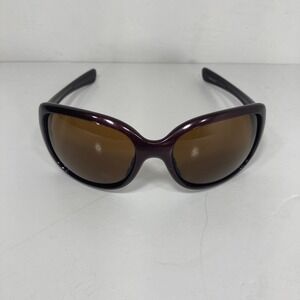 Oakley Necessity Brown Bronze Sunglasses Brown Lenses 009122-04 60-18 Vintage